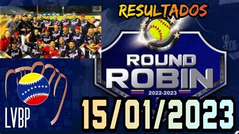 snb round robin|SNB ROUND ROBIN(liga venezolana y dominicana de béisbol).
